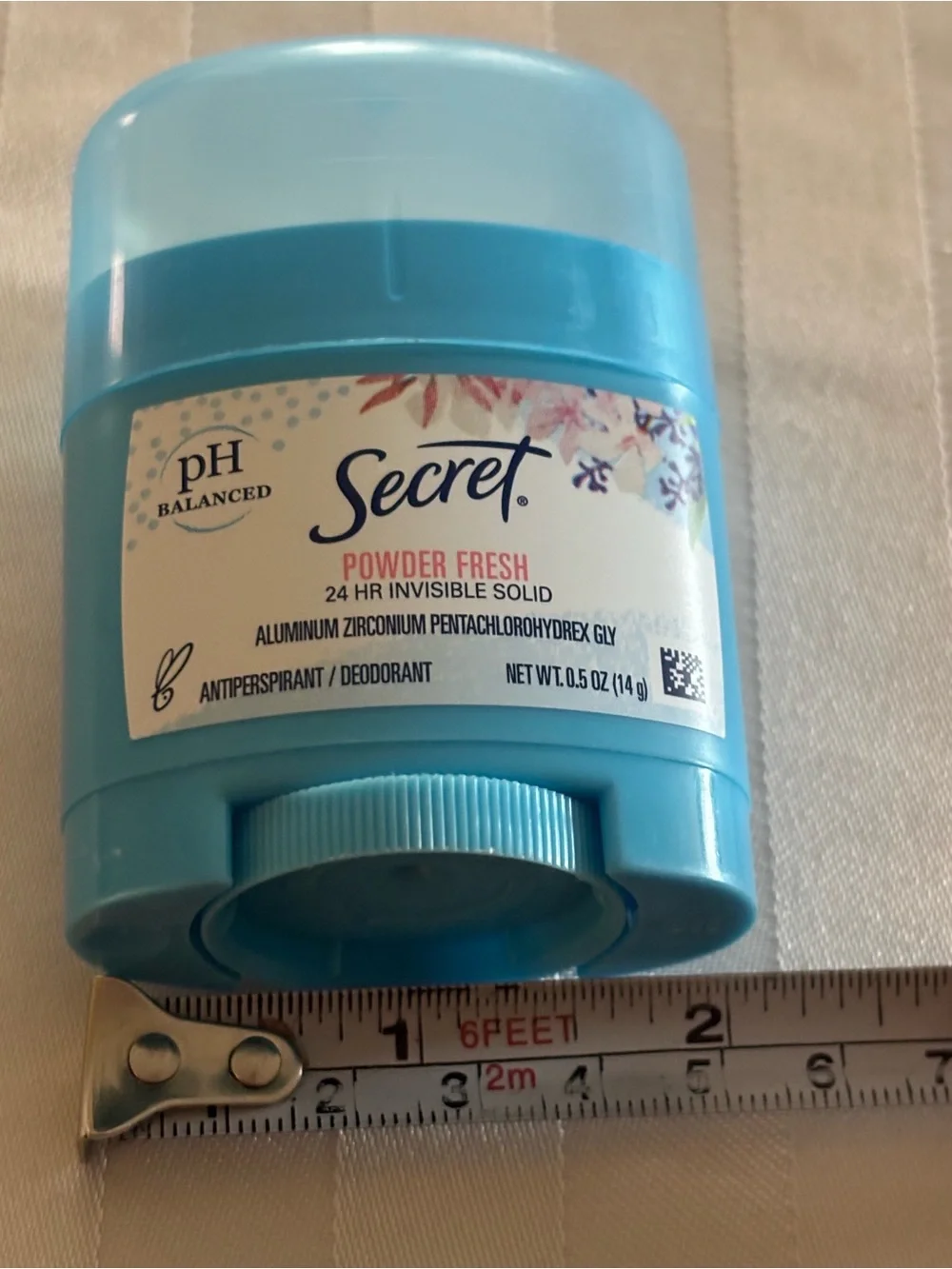Secret pH Balanced Powder Fresh Travel Size Antiperspirant Deodorant (NWOT)